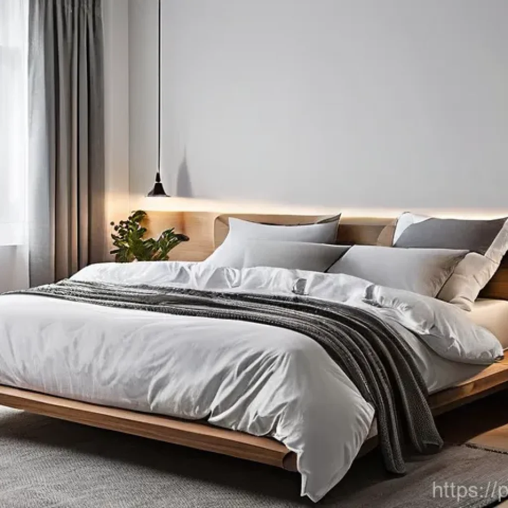 간단한 수면 환경 점검 방법 - **Prompt 1: A Tranquil, Cool, and Dark Bedroom Oasis**
"A cozy and serene bedroom, designed for ...