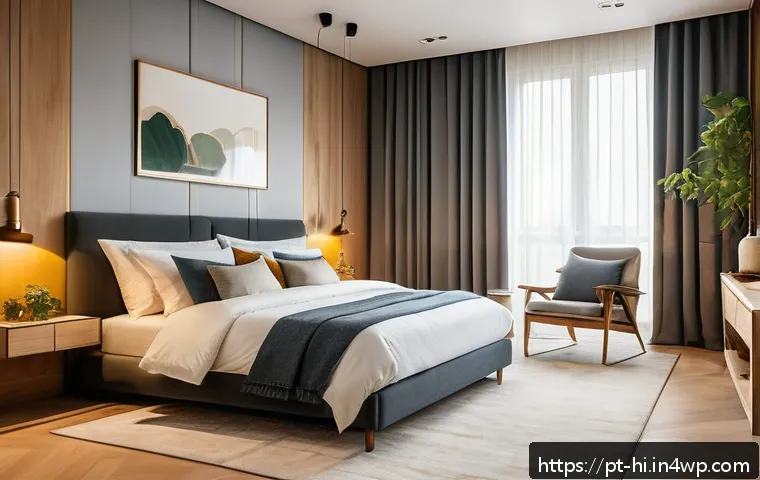 Transforme seu quarto em um refúgio de descanso: dicas essenciais para relaxar melhor 4 휴식 공간으로서의 침실 활용법 관련 이미지 2